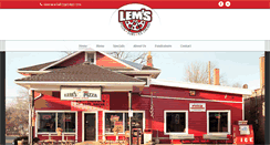 Desktop Screenshot of lemspizza.com