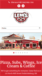Mobile Screenshot of lemspizza.com
